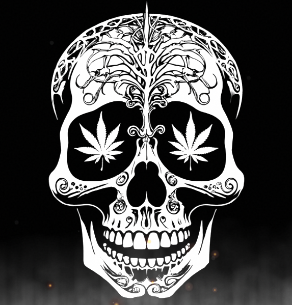Black Potheads Logo