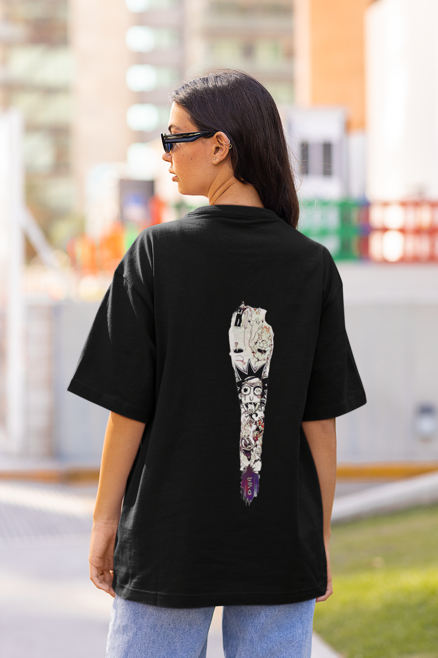 Unisex Interdimensional Madness Oversize Tee