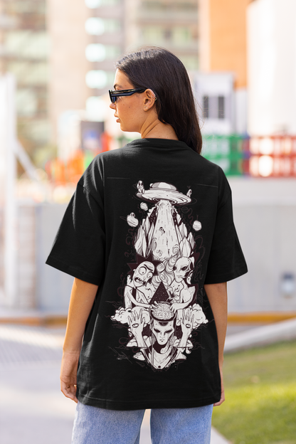 Unisex Cosmic Awakening Oversize Tee