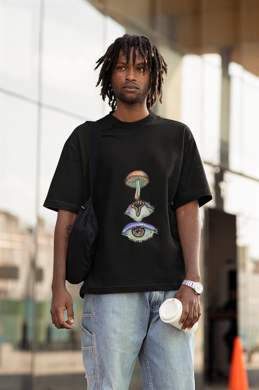 Unisex Shrooms Vision Oversize Tee